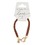Kingdom Jewelry L0722 Wrapped In Love Heart Clasp - Brown
