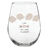 Drinkware L1181 Stemless Wine Glass - Wine, Retired