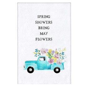 Haven L1197 Tea Towel - Spring Flowers
