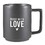Sippin' Pretty L1525 Matte Caf&eacute; Mug - Made With Love