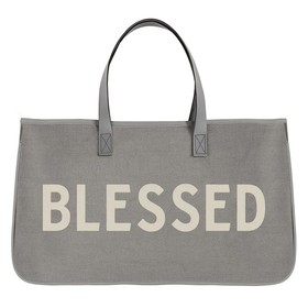 Hold Everything Hold Everything Grey Canvas Tote