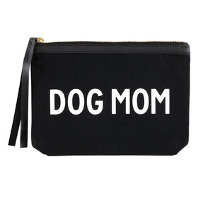 Hold Everything Black Canvas Pouch