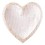 Wedding L1769 Paulownia Heart Bowl - White