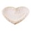 Wedding L1769 Paulownia Heart Bowl - White