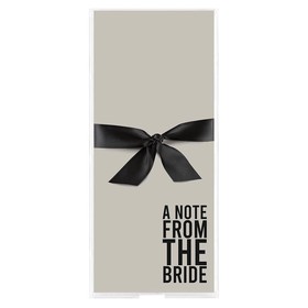 Wedding Notepaper in Acrylic Tray
