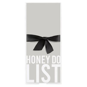 Wedding L1783 Notepaper in Acrylic Tray - Honey Do List