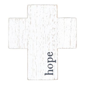 Face to Face L2082 Wood Cross - Hope