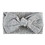 Stephan Baby L2324 Knotted Headband - Grey