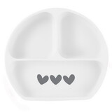 Stephan Baby L2405 Silicone Plate - Hearts