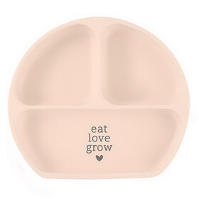Stephan Baby L2406 Silicone Plate - Eat. Love. Grow.