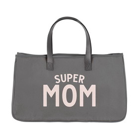 Stephan Baby Grey Canvas Tote
