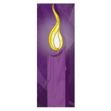 Celebration Banners L5496 Advent Candle Banner