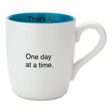 That's All L5676 Blue Mug - Blue-One Day at A Time