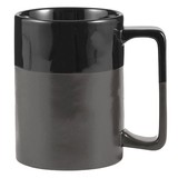 Tablesugar L5785 Organic Mug-Glossy Black/Matte Black
