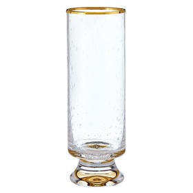 Tablesugar L5796 Gold Rimmed Champagne Glass
