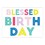 Slant L5887 Wall Decal - Blessed Birthday