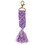 Heartfelt L6103 Macrame Keychain - Purple
