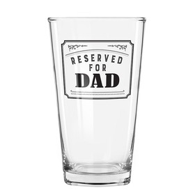 Drinkware L6163 For Dad Pint Glass