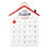 Heartfelt L6230 Advent Calendar - White/Red