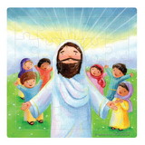 Growing In Faith L6287 Resurrection Puzzle With Base Tray