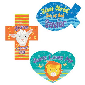 Growing In Faith L6288 Jesus Loves Me Shapes Puzzles
