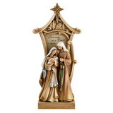 Avalon Gallery L6429 Holy Family with Star Statue