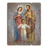 Gerffert L6602 Traditional Holy Family Pallet Sign