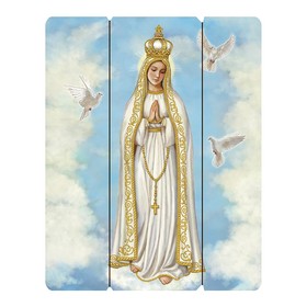 Gerffert L6604 Our Lady of Fatima Pallet Sign