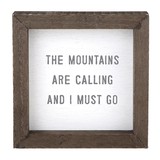 Face to Face L6839 F2F-6x6 WallArt-Mtns Callings