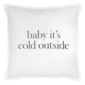 Faithworks L6868A Euro Pillowcase - Baby It's Cold Outside