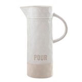 Face to Face L6892 Face To Face Ceramic Pitcher - Pour