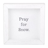 Face to Face L6922 F2F-6x6 WallArt-Pray For Snow