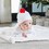 Stephan Baby L7009 Santa Baby Newborn Pom Pom Hat