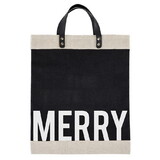 Holiday Black Market Tote - Merry