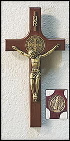 Christian Brands LC406 St. Benedict Crucifix