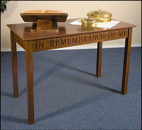 Robert Smith LC906 In Remembrance Of Me Communion Table