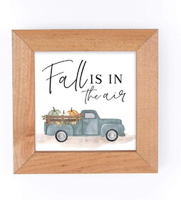 Faithworks LFR0218 Framed Art Sign - Fall is in The Air
