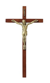 Christian Brands M01-G10 Chapel Mpl Crucifix - 10"