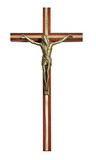 Christian Brands M401-G10 Chpl Mpl Crucifix GP - 10