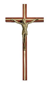 Christian Brands M401-G10 Chpl Mpl Crucifix GP - 10"