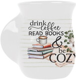 P.Graham Dunn MUG0118 Handwarmer Mug - Drink Coffee Read Books