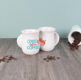 P.Graham Dunn MUG0126 Coastal Collection Handwarmer Mugs - Crabby Before Coffee