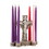 Avalon Gallery N0001 Crucifix Lenten Candleholder, Candle holder only