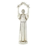 Avalon Gallery N0010 Saint Francis With Doves Garden Statue