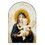 Avalon Gallery N0025 Arched Wood Plaque - Bouguereau: Madonna And Child