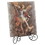 Avalon Gallery N0027 Square Tile Plaque with Stand - Saint Michael