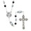 Creed N0050 Intertwining Wedding Rosary - Grey