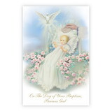 Alfred Mainzer N0204 Greeting Card - On Your Baptism, Precious Girl
