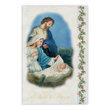Alfred Mainzer N0212 Greeting Card - Unto Us a Child is Born