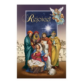 Alfred Mainzer N0217 Greeting Card - Rejoice! Christmas - Priest